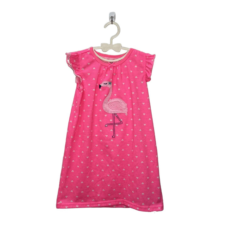 Sleeveless Flamingo Nightgown