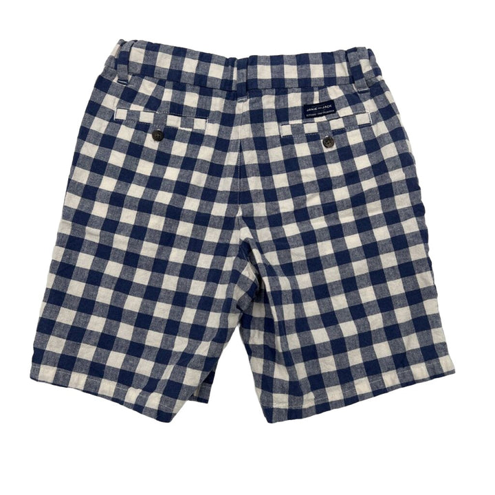 Adjustable Waist Shorts / Checkered