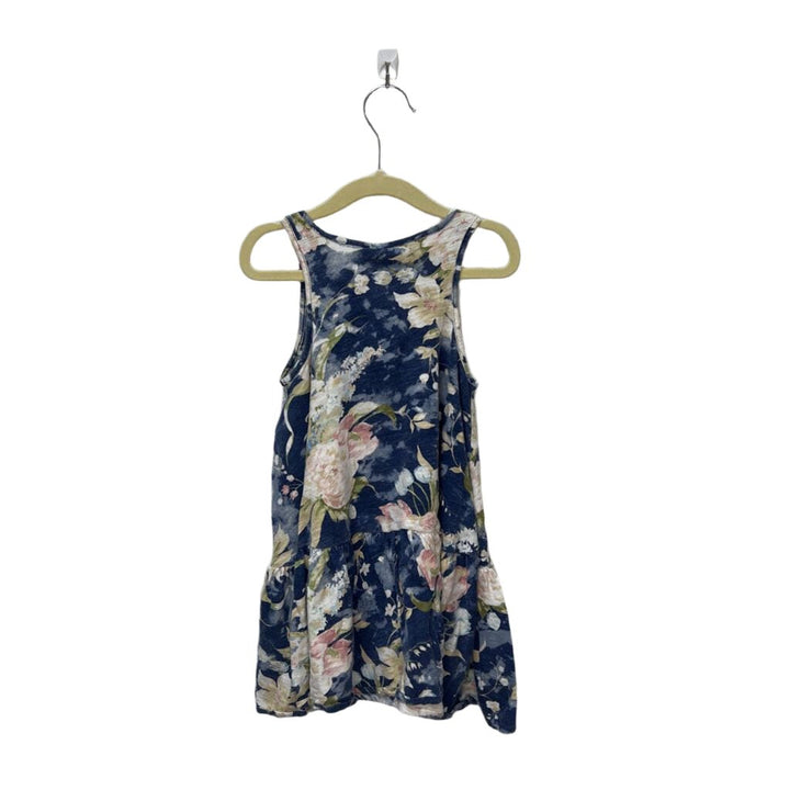 Tank Blouse Shirt / Large Flowers