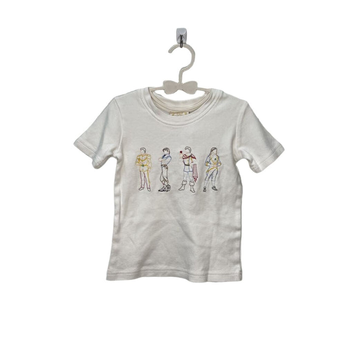 SS Shirt / Embroidered Disney Princes