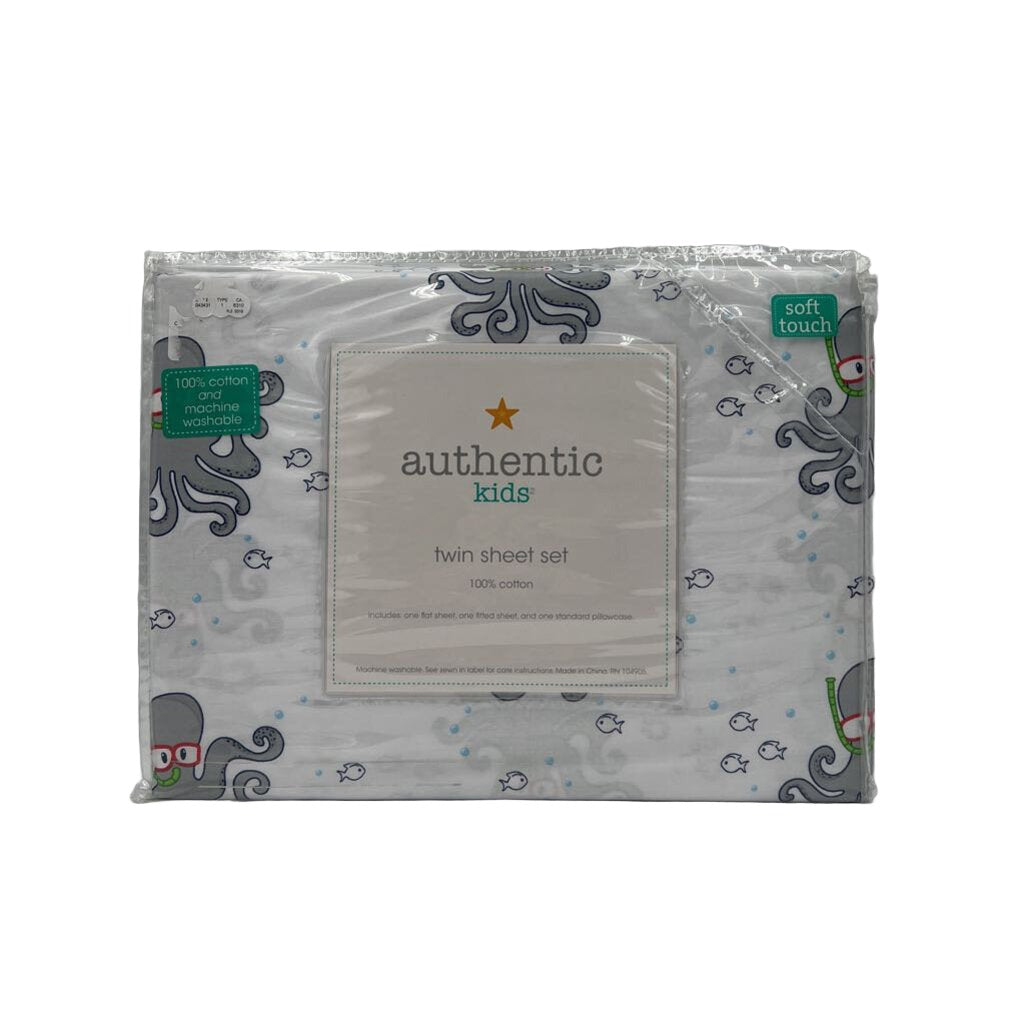 Octopus Twin Sheets Set