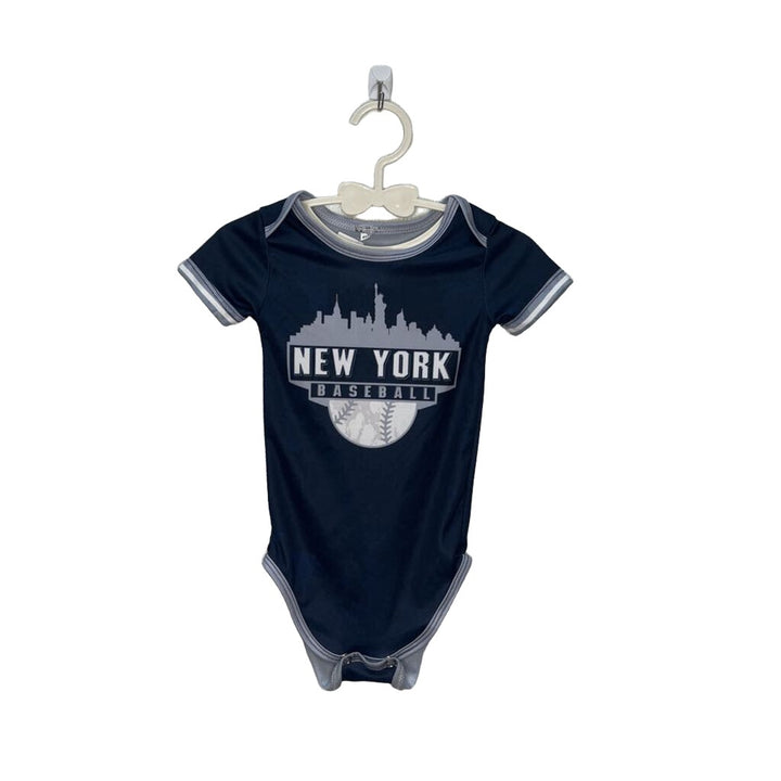 SS NY Baseball Onesie