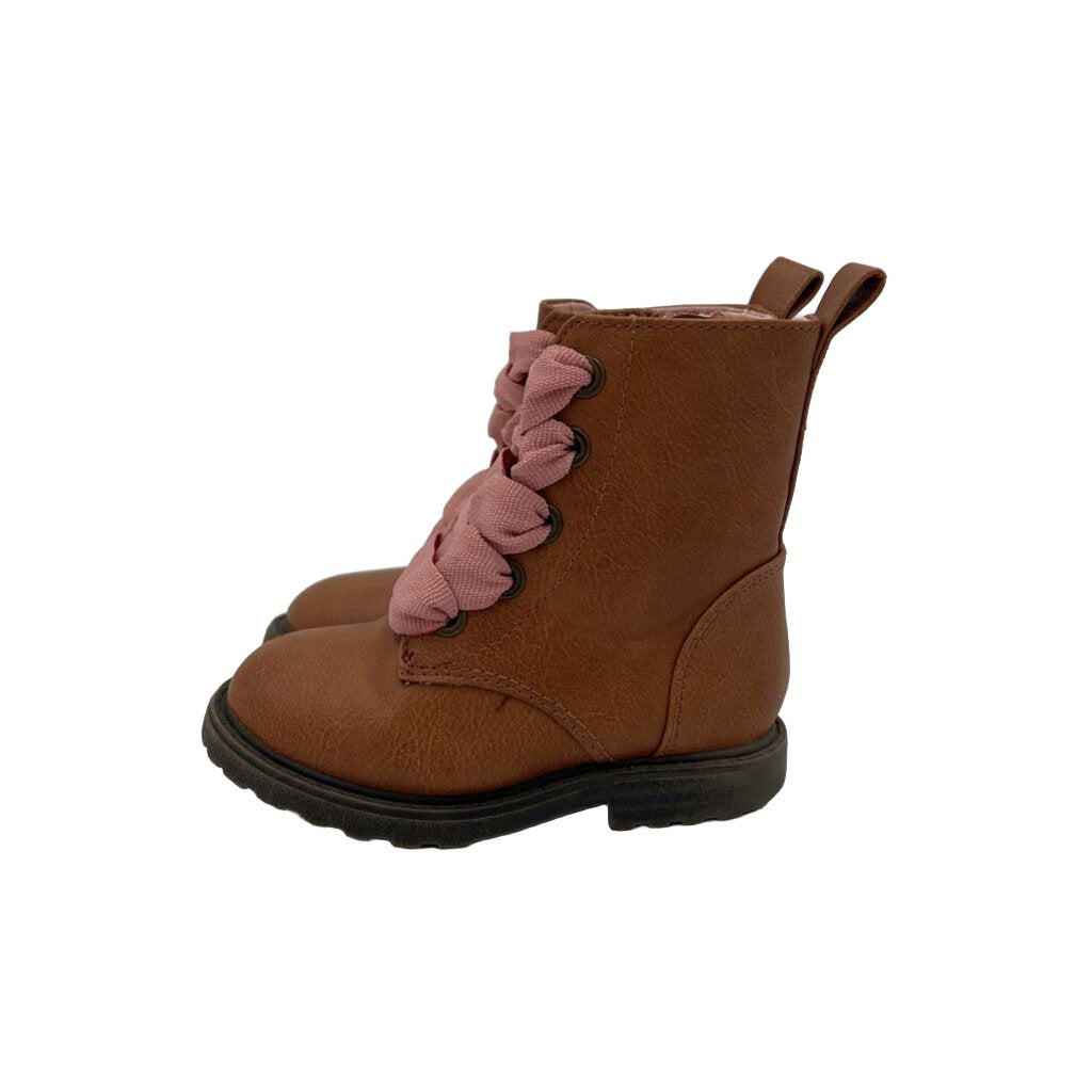 Zip-Up Ribbon Laced Boots