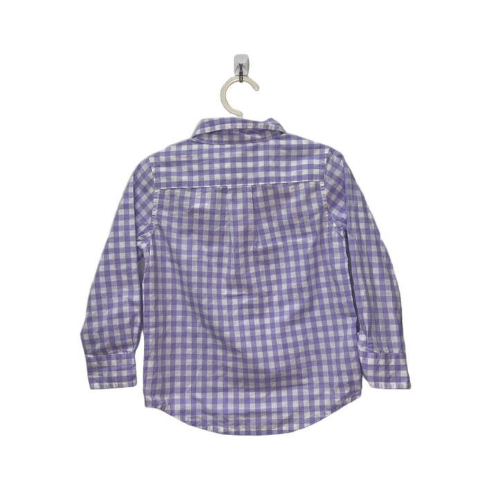 LS Collared Button Down / Checkered