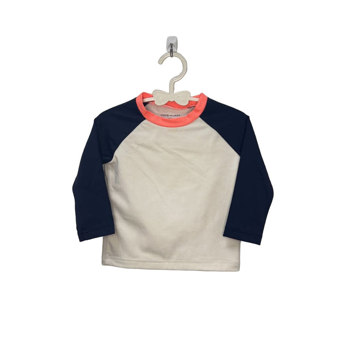 LS Rash Guard / Navy Sleeves