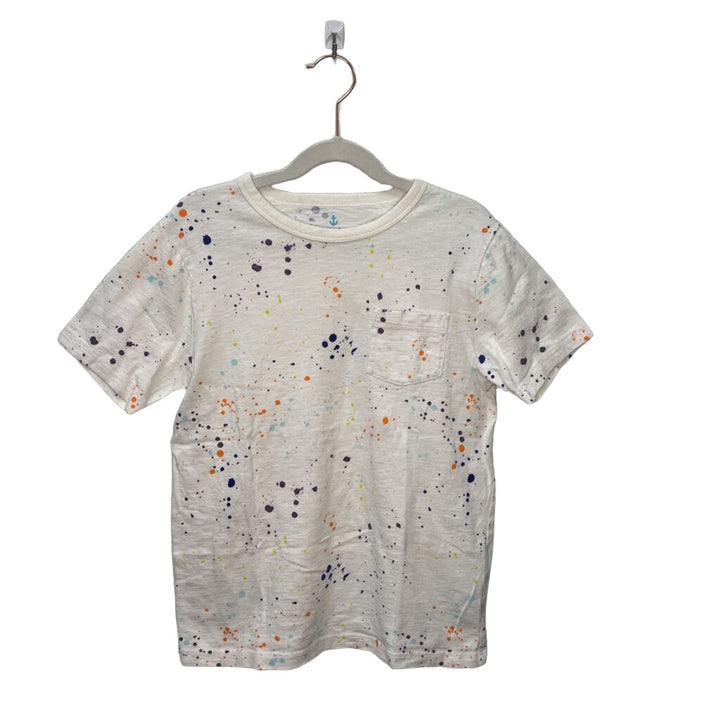 SS Shirt / Chest Pocket + Rainbow Splatter