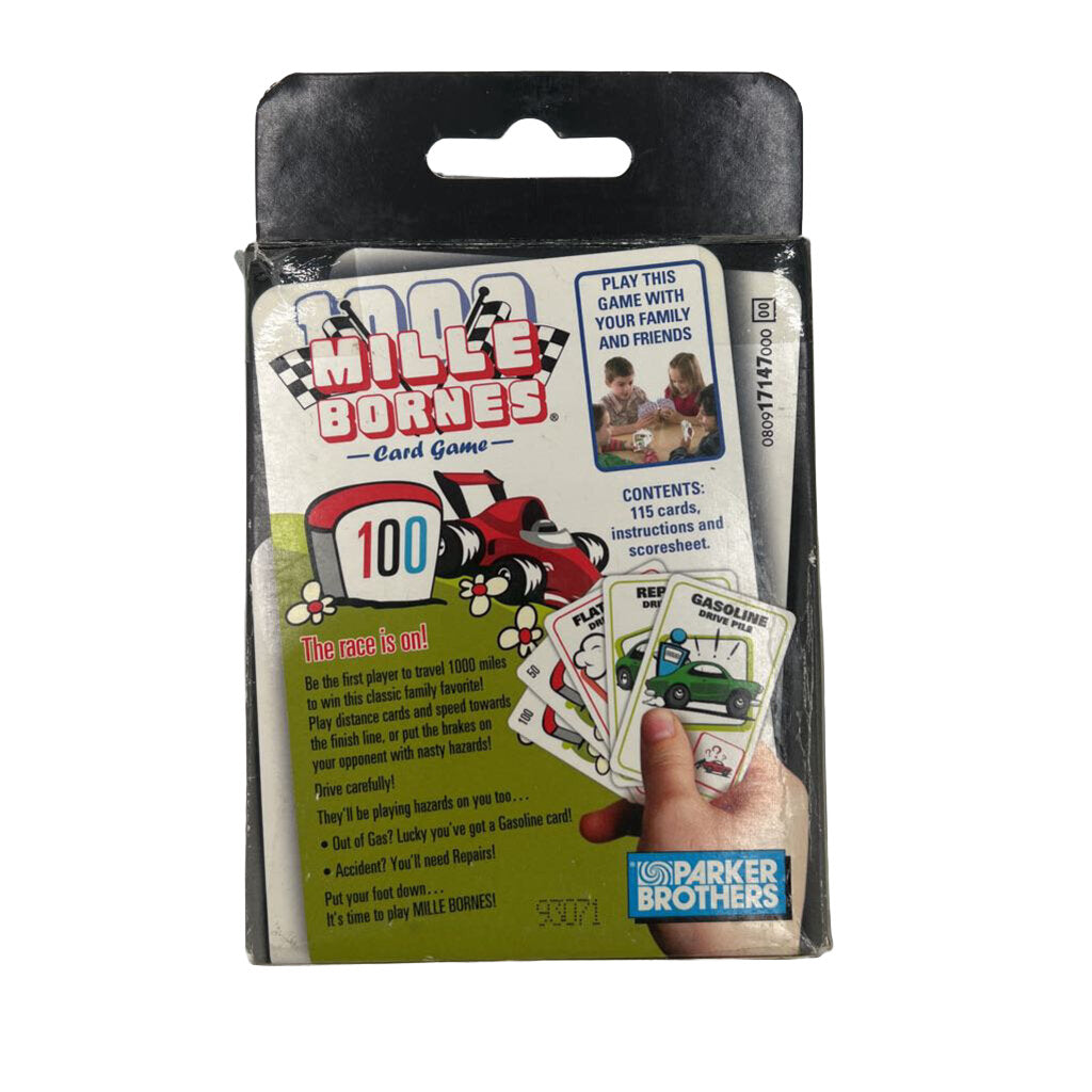 1000 Mille Bornes Card Game