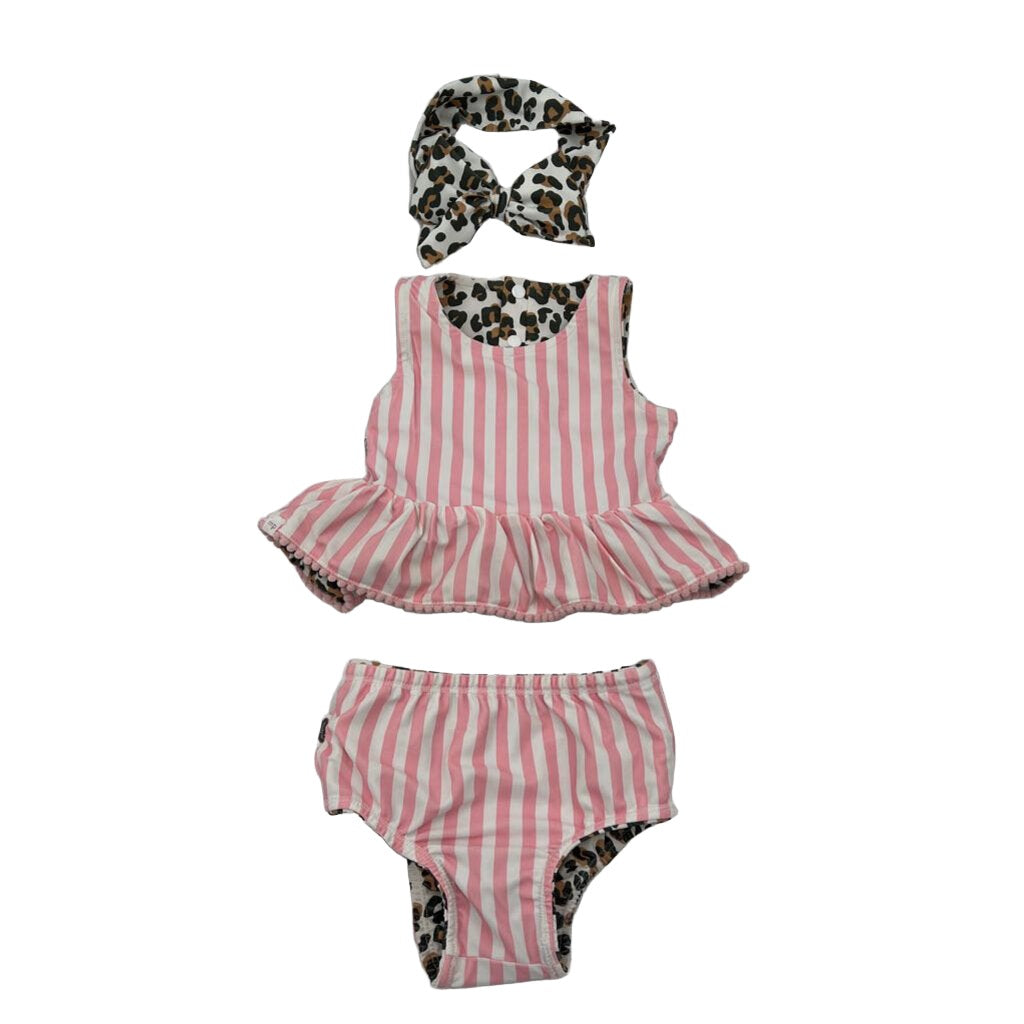 Reversible 3 PC Swimsuit