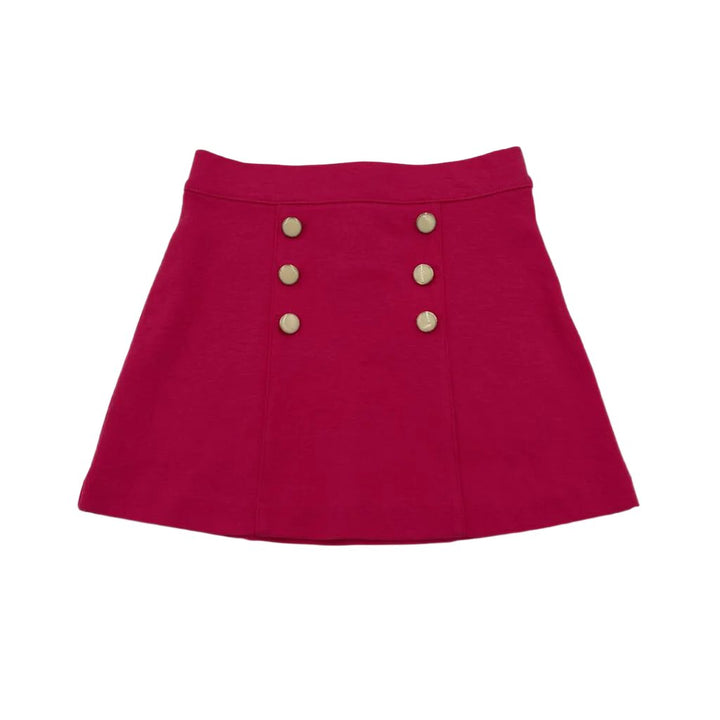 Button Front Skirt