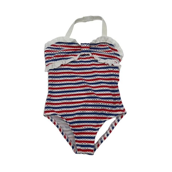 Striped 1 PC Swimsuit