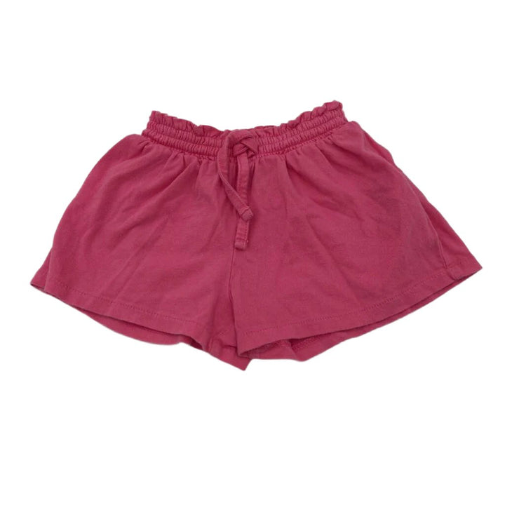 Elastic Waist Cotton Shorts