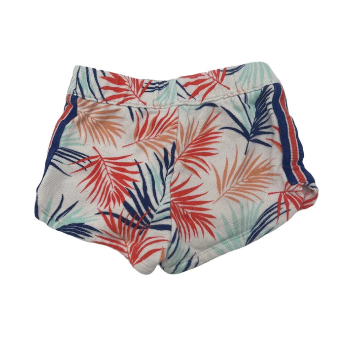 Palm Leaf Terry Shorts