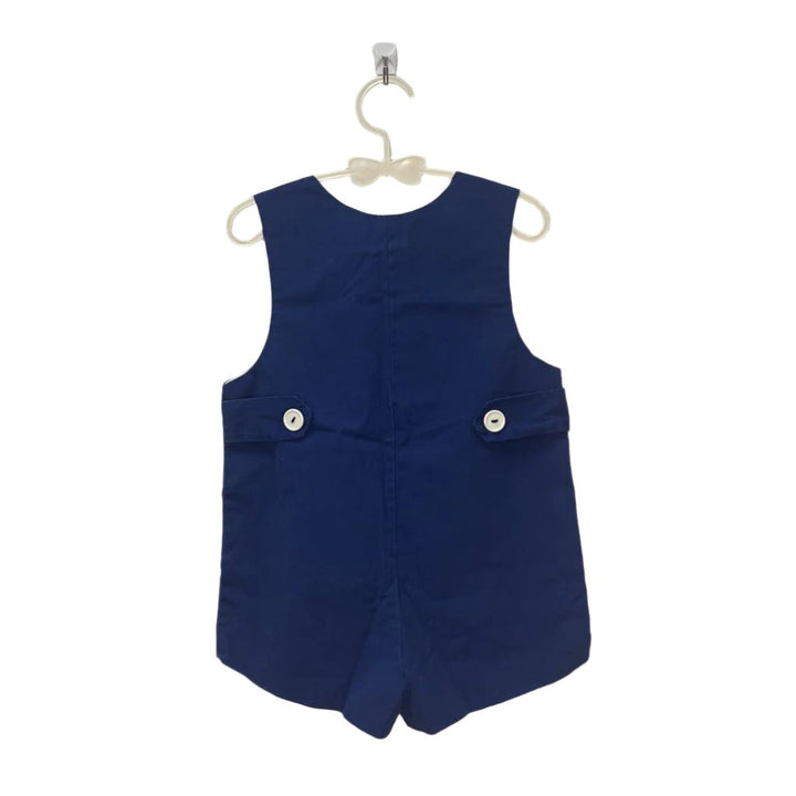 Sleeveless Romper / Sailboat