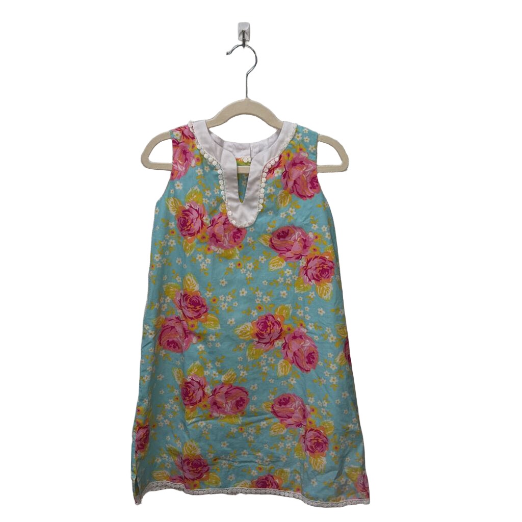 Sleeveless Floral Dress
