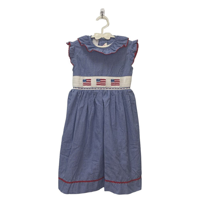 Smocked USA Dress