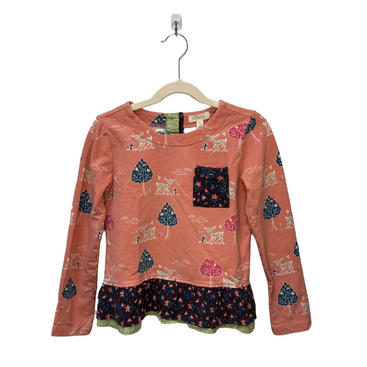 LS Cotton Ruffle Bottom / Dear + Bunny