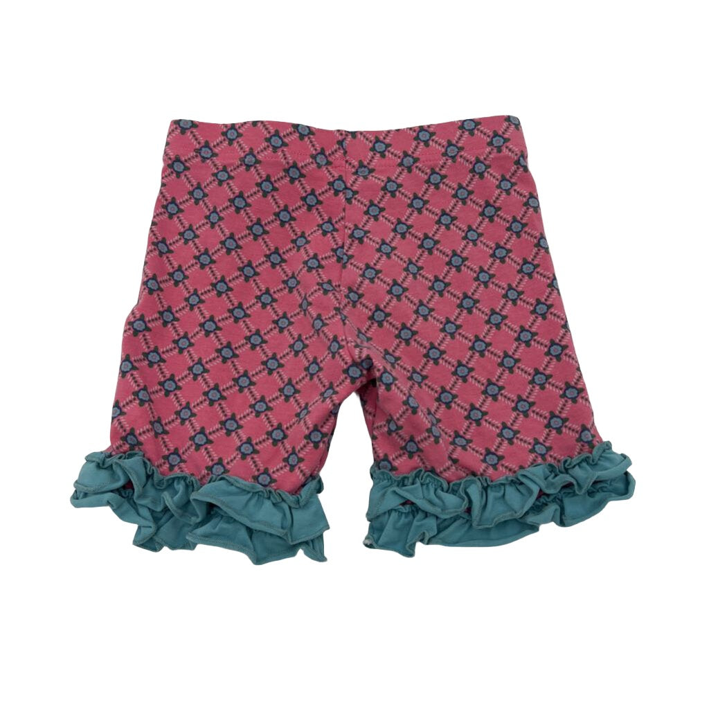 Bike Shorts / Ruffles + Flowers