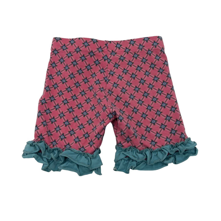 Bike Shorts / Ruffles + Flowers