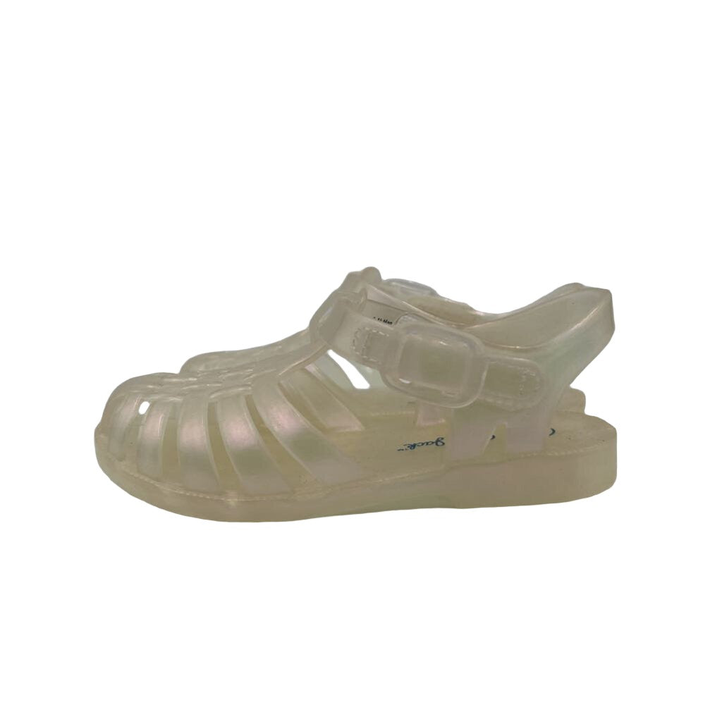 Velcro Closed Toe Jelly Shoes