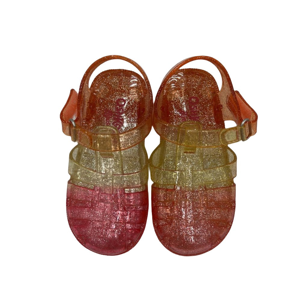 Velcro Closed Toe Jelly Shoes