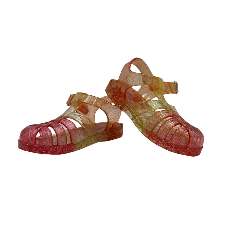 Velcro Closed Toe Jelly Shoes