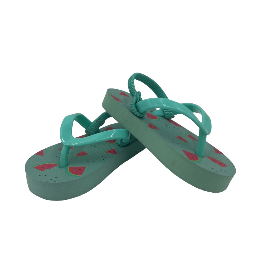 Elastic Strap Slip On Sandal / Watermelons