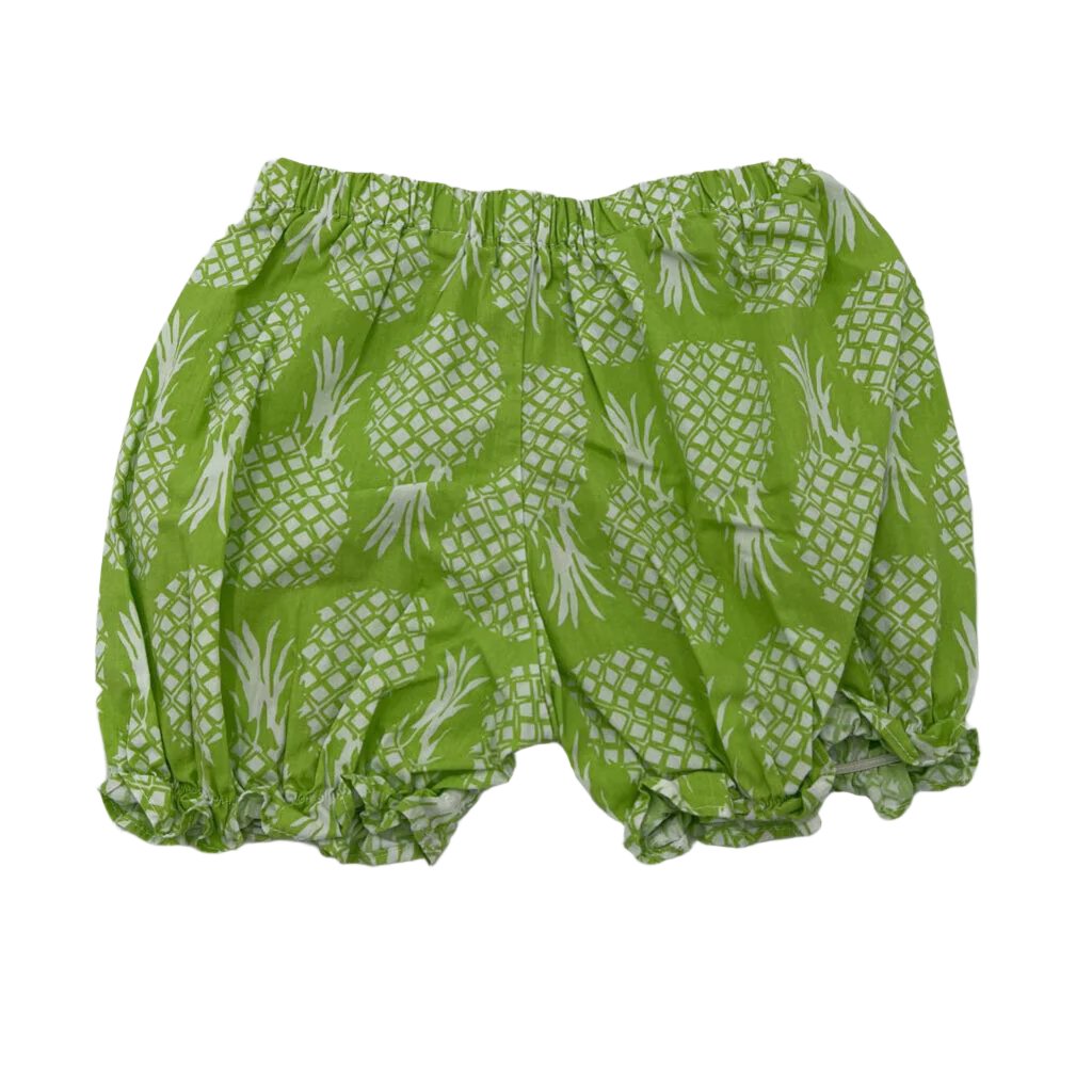 Pineapple Tie Back Shirt & Bloomer Set