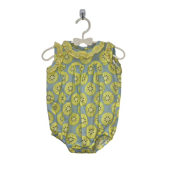 Lemon Bubble Romper