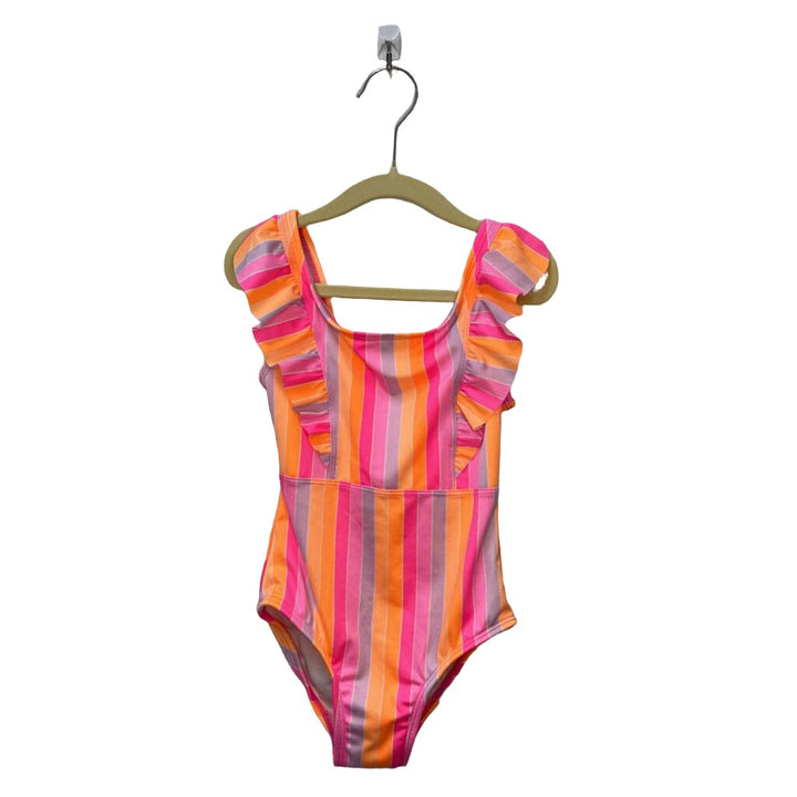 Striped 1 PC Swimsuit