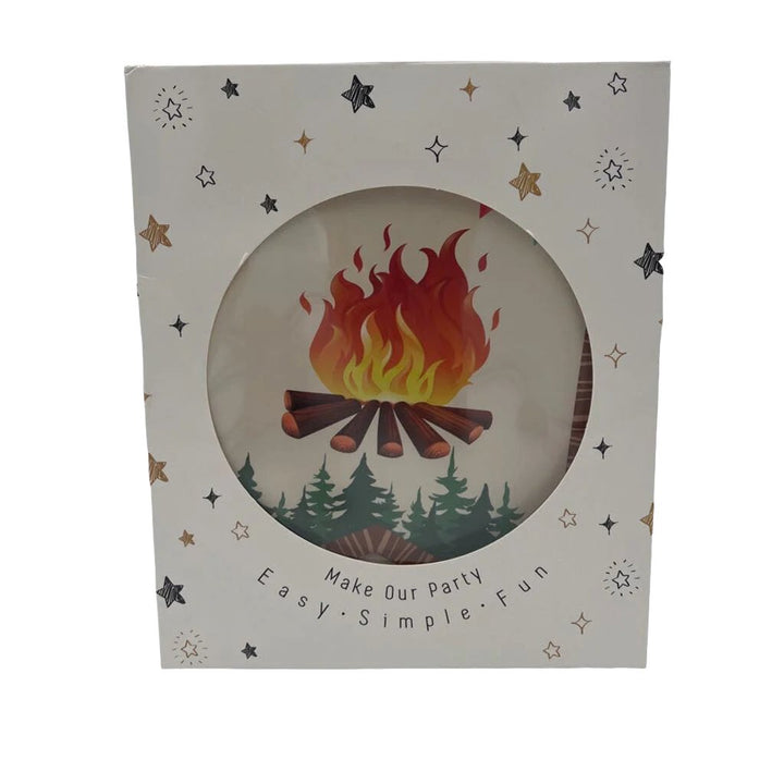 Camping "Birthday" Banner