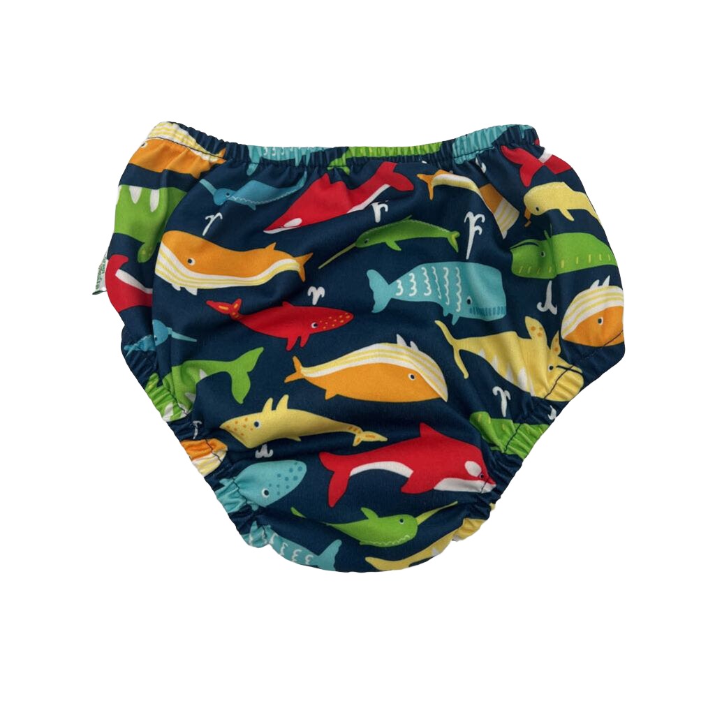 Whale Swim Diaper Cover