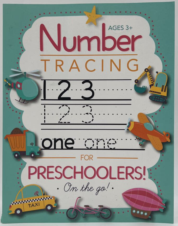 Number Tracing for Preschoolers
