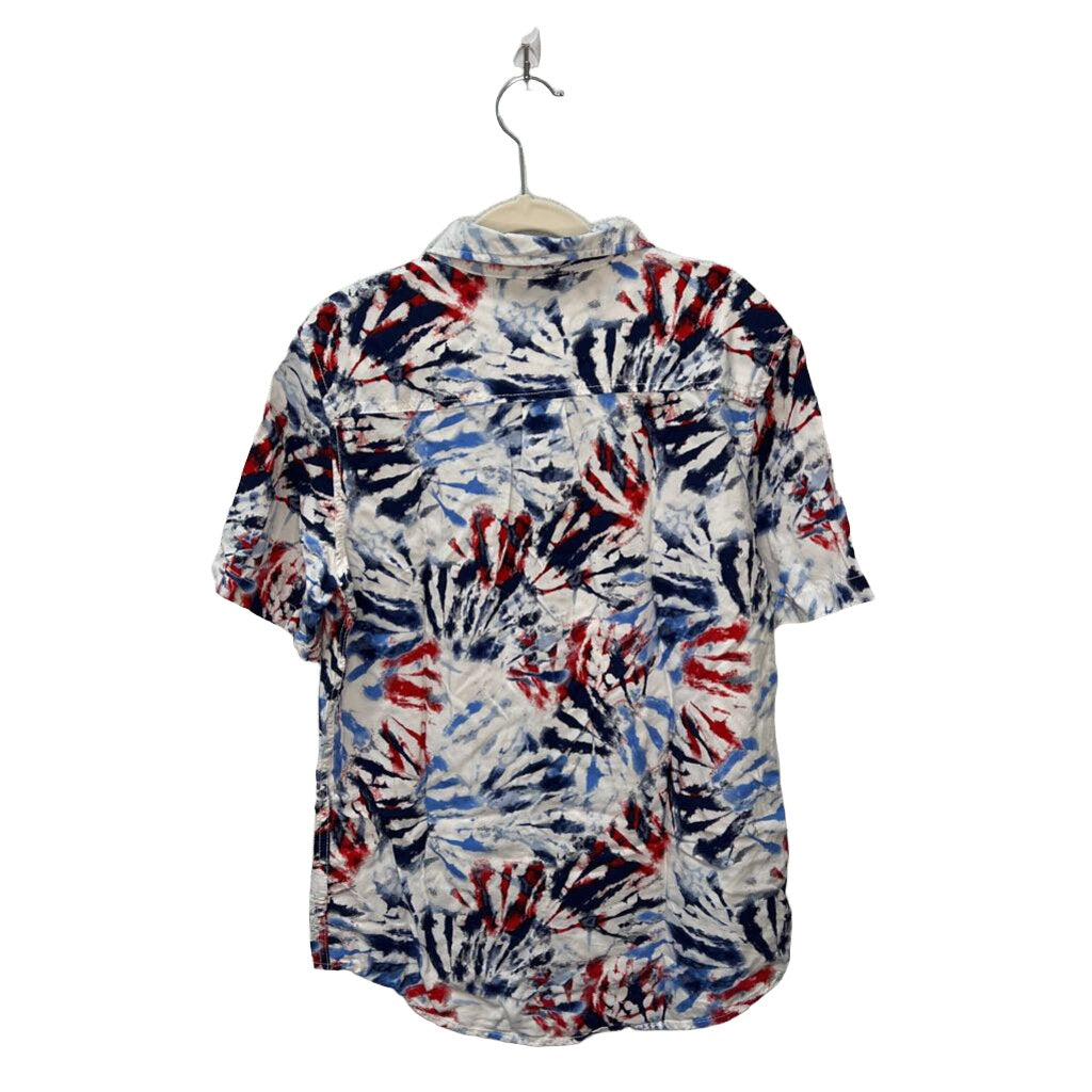 SS Collared Button Down / Tie Dye