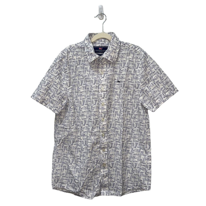 SS Collared Shirt / Sailboats