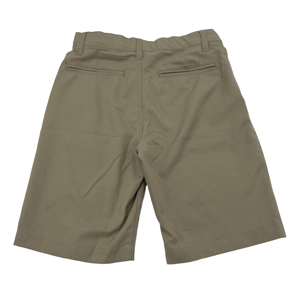 Adjustable Waist Khaki Shorts