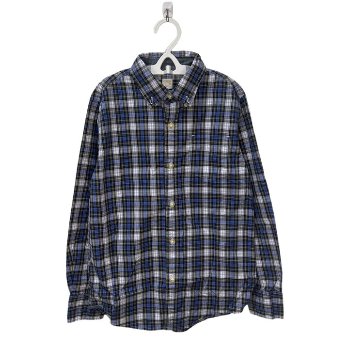 LS Collared Button Down / Checkered