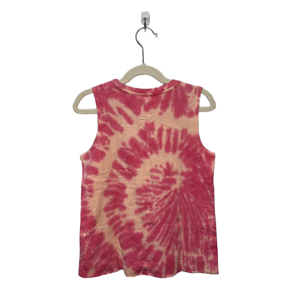 Sleeveless Tie-Dye Shirt