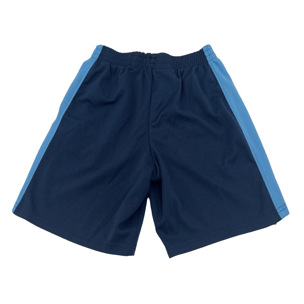 Athletic Shorts / Blue Side Stripes