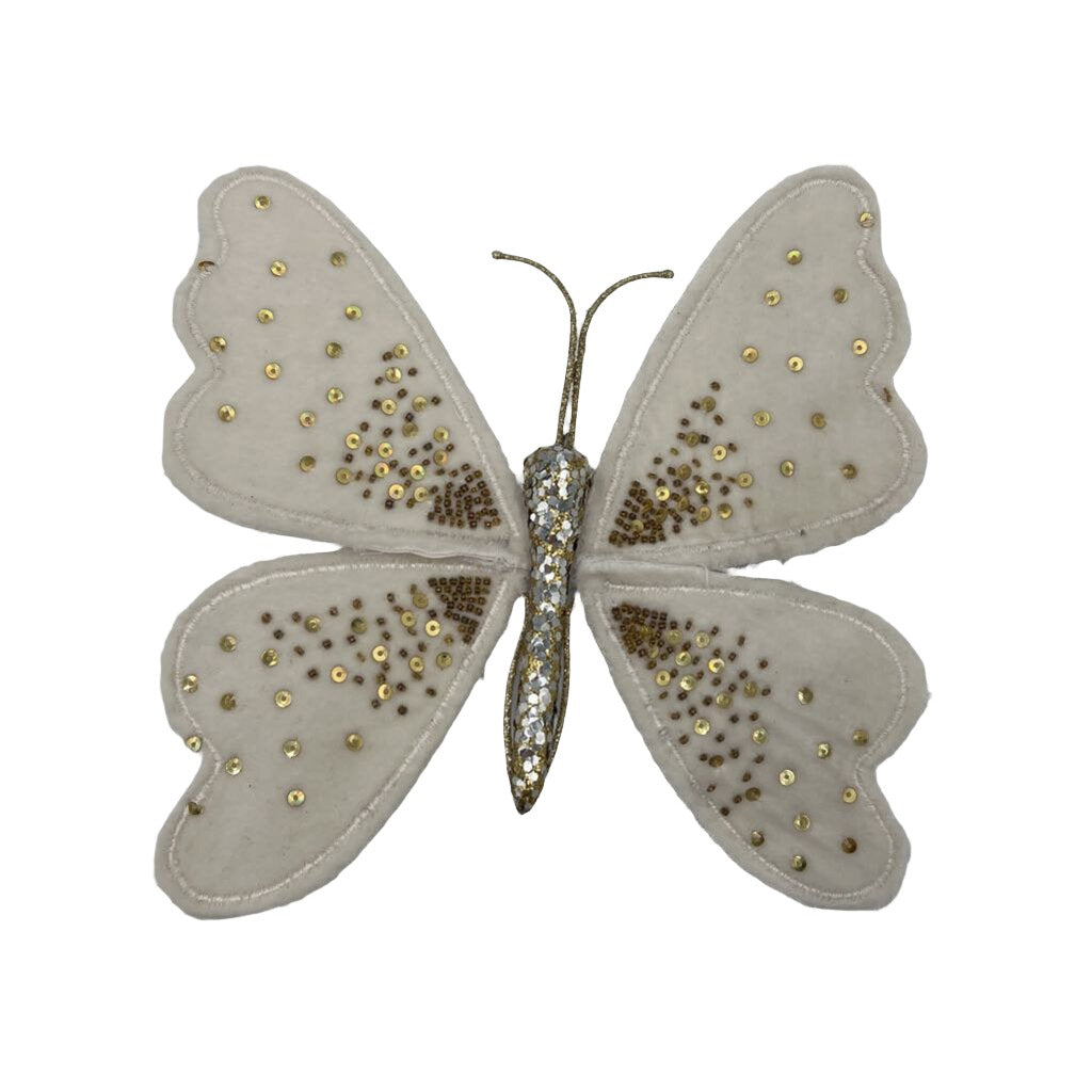 Velvet Butterfly Stick-Ons