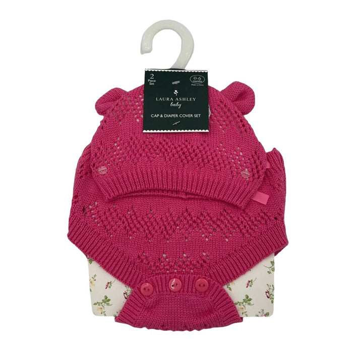 Cap & Diaper Cover Set