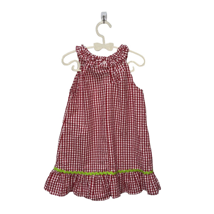 Checkered Strawberry Dress