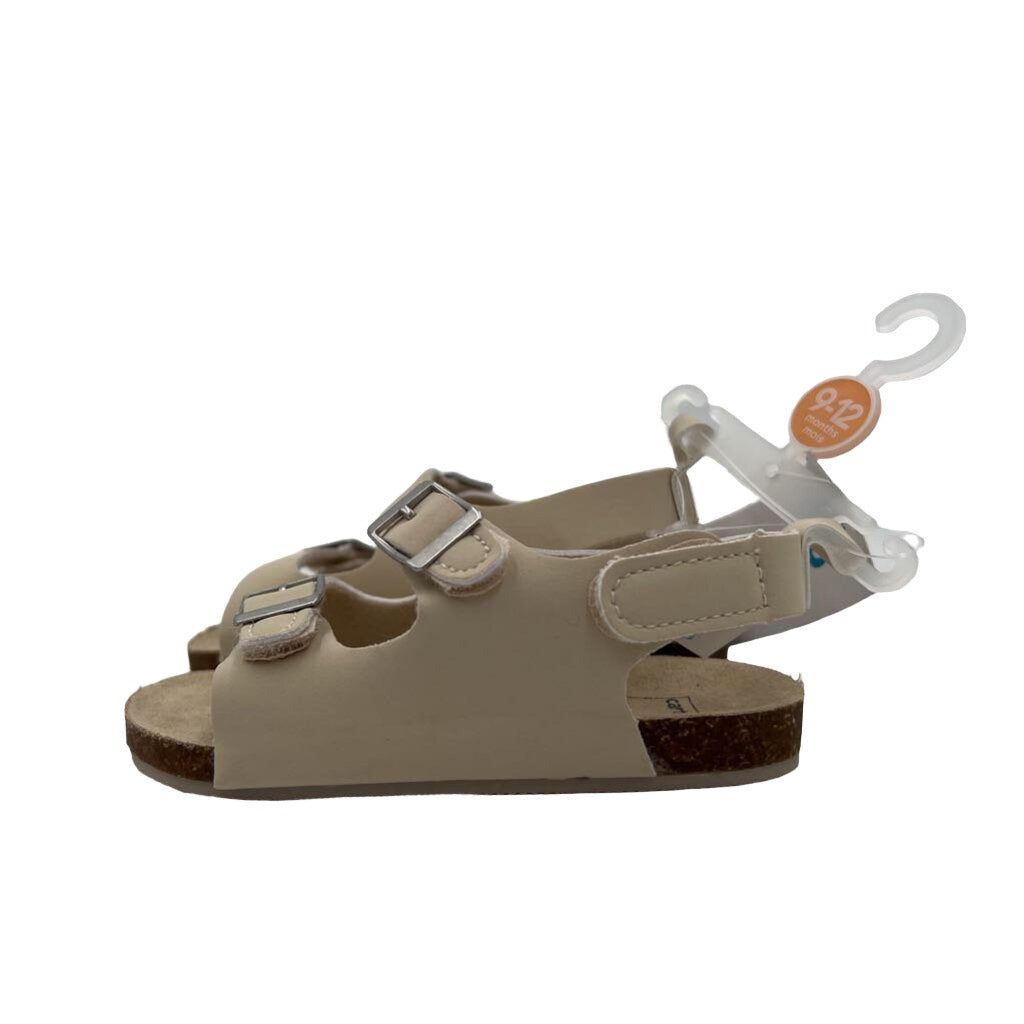 Baby Buckle Faux Cork Sandals