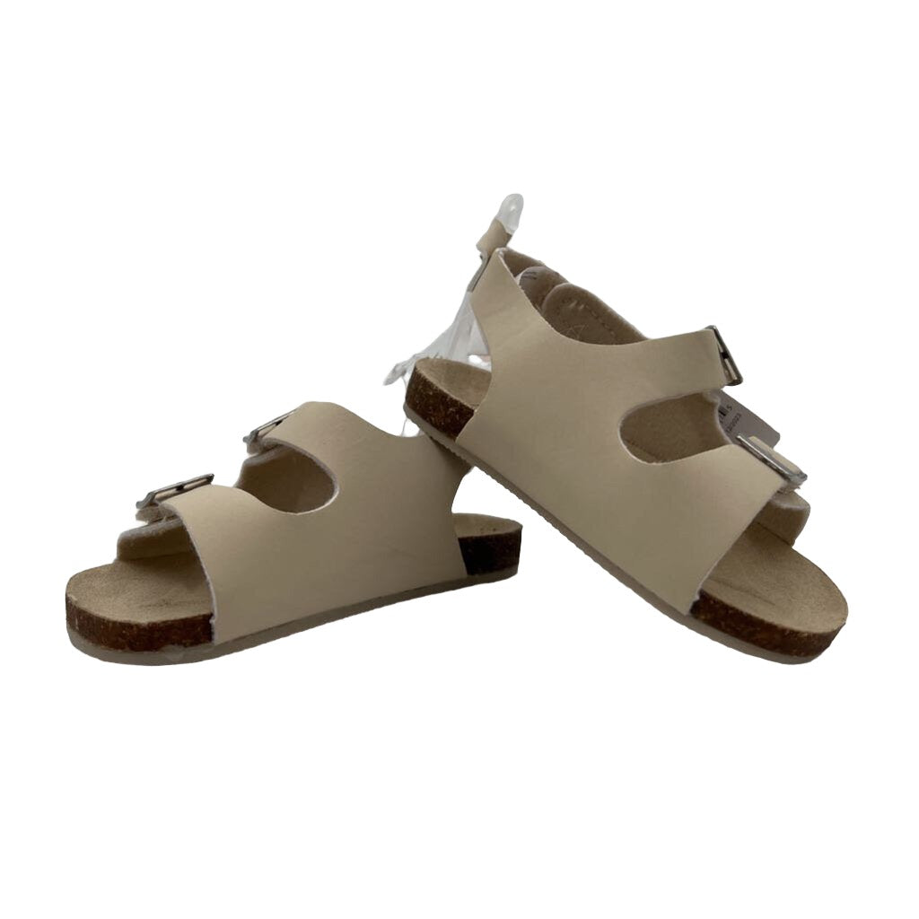 Baby Buckle Faux Cork Sandals