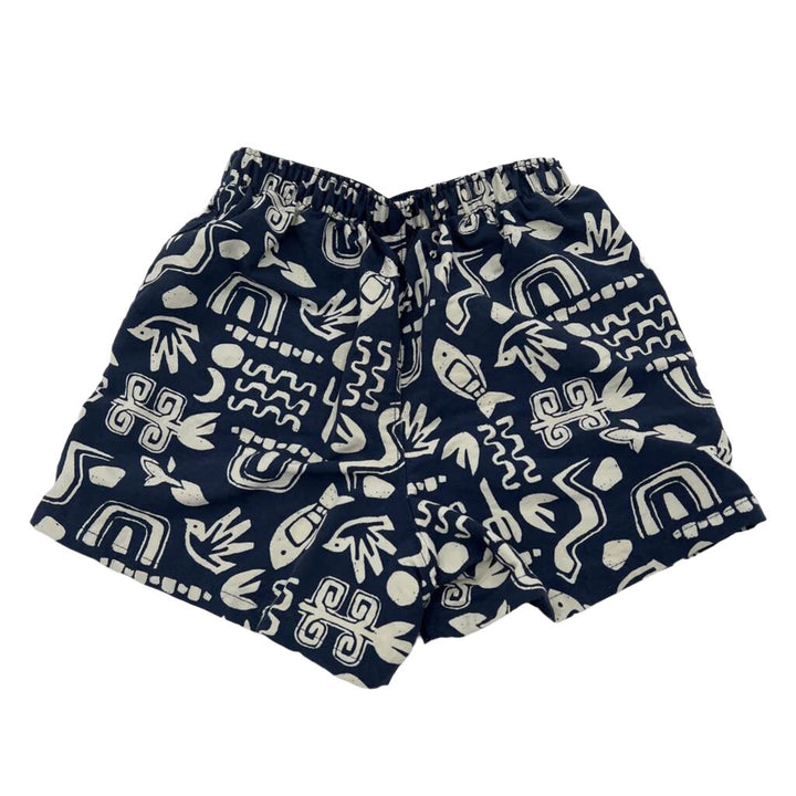 Elastic Waist Shorts / Birds