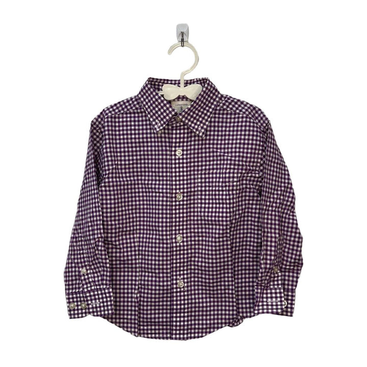 LS Button Down Checked Shirt