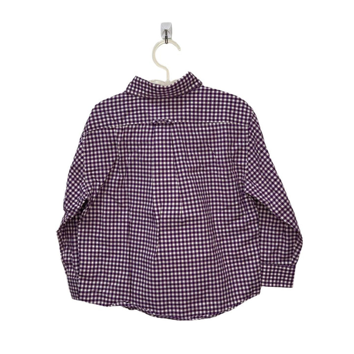 LS Button Down Checked Shirt