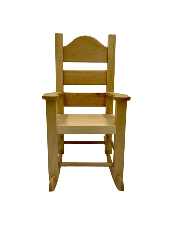 Wooden Doll Rocking Chair