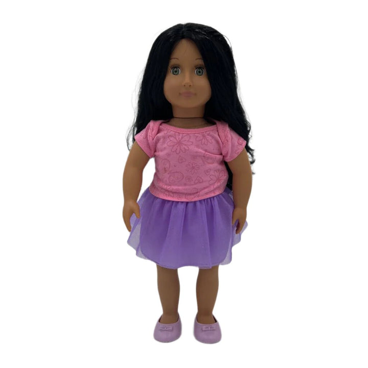 Doll + Floral Spring Outfit