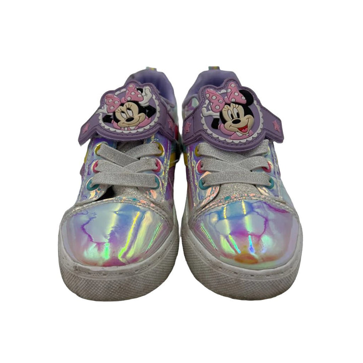 Velcro Pearlized Shoes / Minnie Mouse