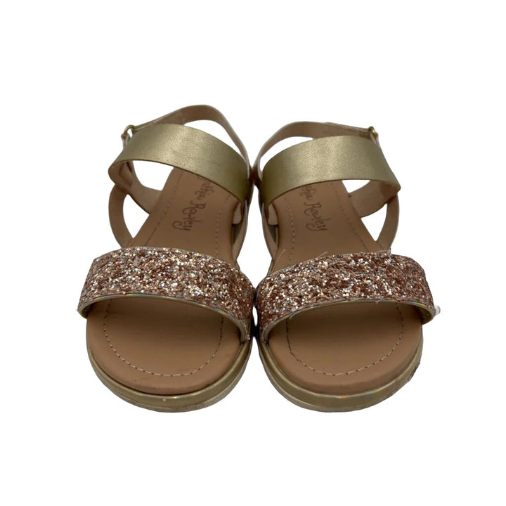 Velcro Glitter Stap Sandals